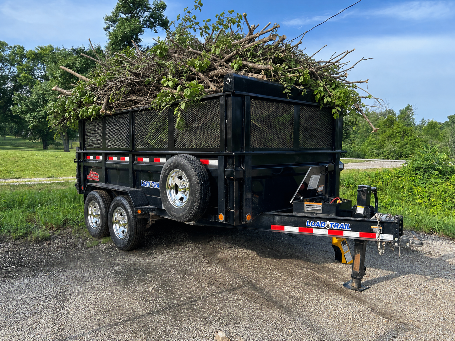 2021 Load Trail DT14 — 14k Dump Trailer available for rent at Next Level Trailer Rentals in Mt. Zion, IL